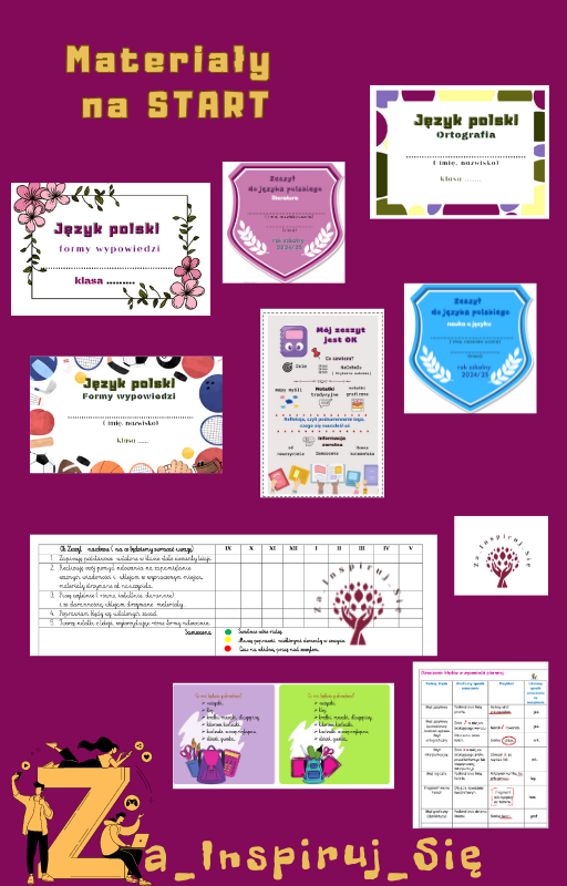 Początek roku szkolnego- zeszyt i organizacja pracy