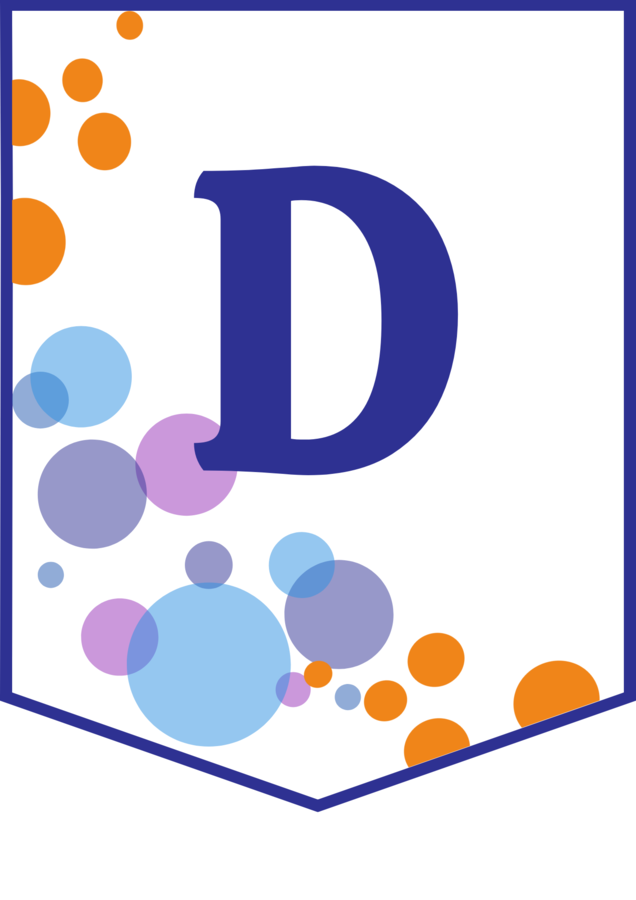 DZIEŃ KROPKI – girlanda – napis – gazetka – szkoła – wersja 4