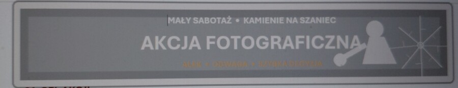 Mały Sabotaż - Akcja Fotograficzna - karta pracy
