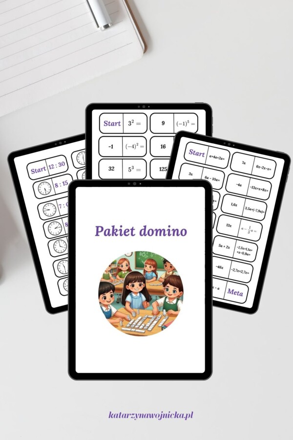 Pakiet Domino matematyczne
