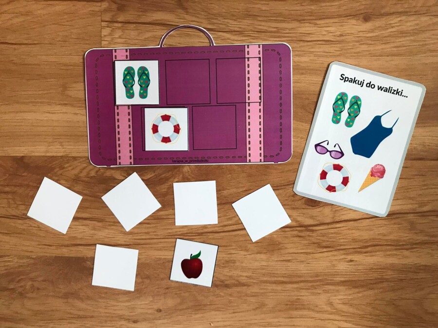 ⏳????PAKOWANIE WALIZKI ⏳????#gra #koncentracja uwagi #pamięć