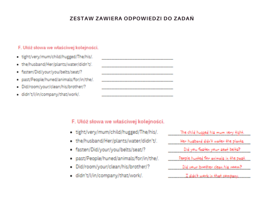 Past Simple - Regular Verbs - karta pracy na wprowadzenie do czasu przeszłego, czasowniki regularne, pytania, przeczenia, zdania twierdzące, krótkie odpowiedzizadania, ćwiczenia