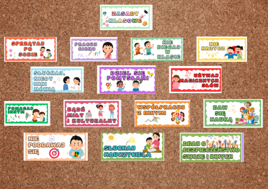 Zasady klasowe- gazetka