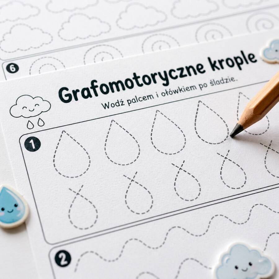 Grafomotoryczne krople