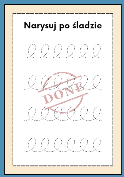 RYSOWANIE SZLACZKÓW ZESZYT DO TRENINGU GRAFOMOTORYCZNEGO