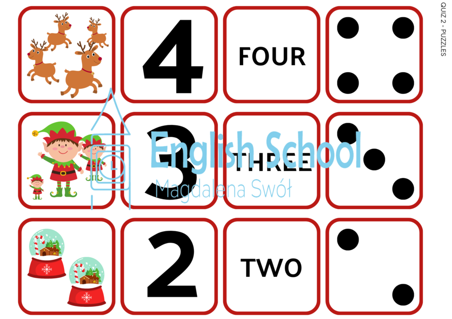 CHRISTMAS – Escape Room/ Stacje dydaktyczne (klasy 1-3)