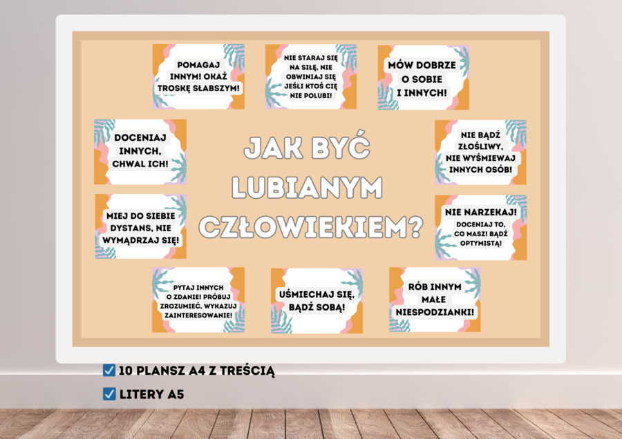 Gazetka szkolna - JAK BYĆ LUBIANYM?