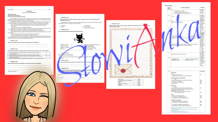 Sprawdzian z rozdz. VI pt. „Ja i świat wyobraźni” do podręcznika wydawnictwa WSiP „Zamieńmy słowo” dla klasy 4