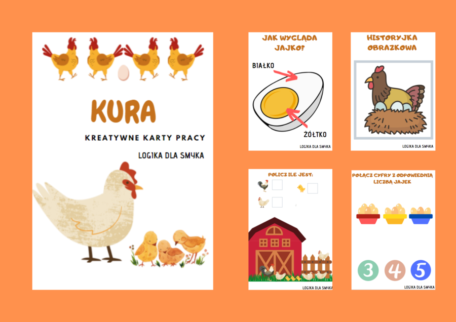 Kura - kreatywne karty