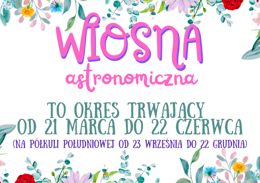 Gazetka szkolna: Wiosna - Gdy budzi się życie