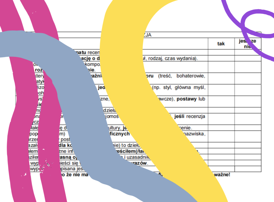 Kryteria do wypowiedzi pisemnej na języku polskim – klasy VII-VIII