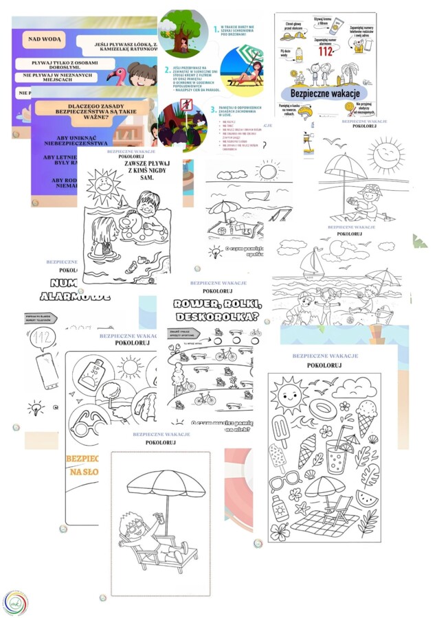 BEZPIECZNE WAKACJE