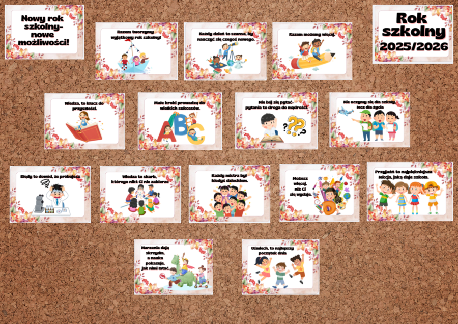 Gazetka: Nowy rok szkolny- nowe możliwości