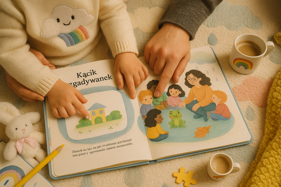 Deszczowy dzień w przedszkolu