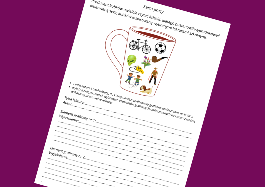 „MIKOŁAJEK” – lektury- kl. 4-8 – ikonki – powtórzenie – powtórka – egzamin – karta pracy