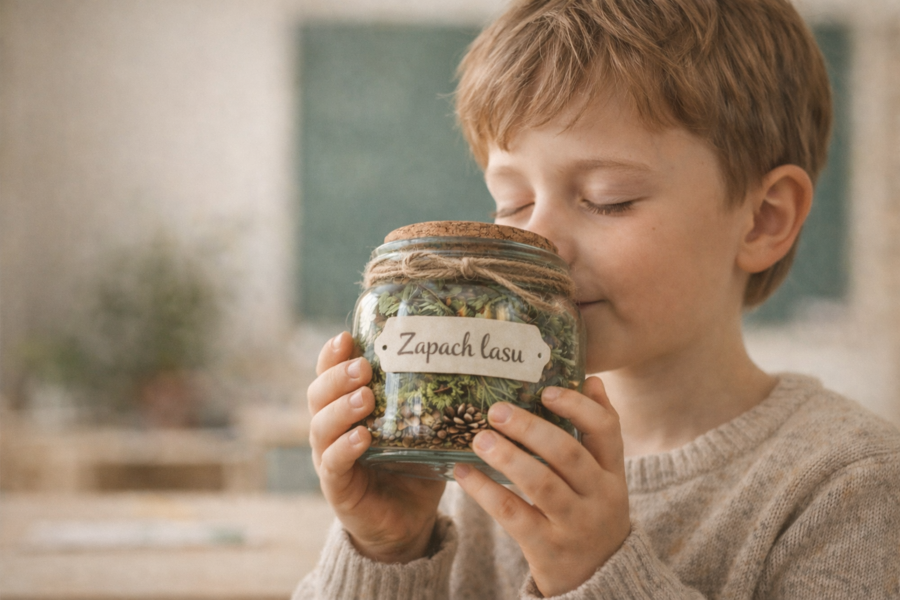 Słoik zapachów lasu