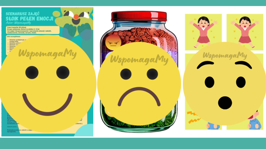 Scenariusz rewalidacji do przedszkola SŁOIK PEŁEN EMOCJI/autyzm, psycholog, pedagog, nauczyciel wspomagający LEKCJA POKAZOWA