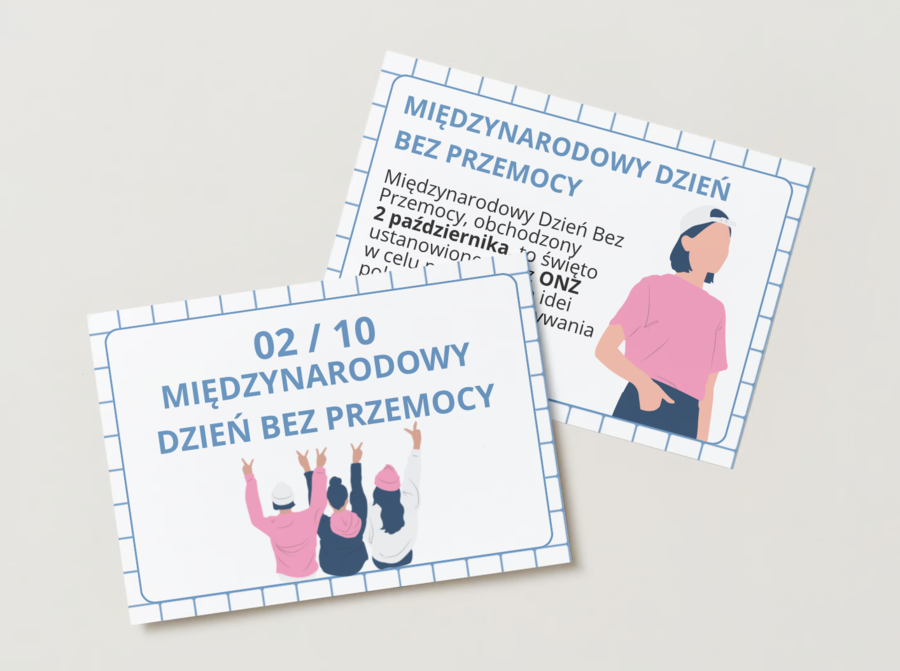 Międzynarodowy Dzień Bez Przemocy 2.10 2 października