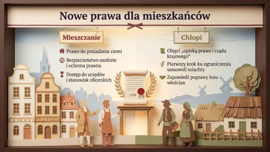 Konstytucja 3 Maja – prezentacja edukacyjna / gazetka szkolna (8 plansz)
