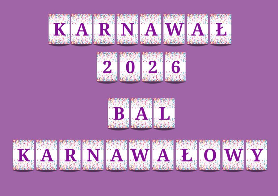 KARNAWAŁ 2026-BAL KARNAWAAŁOWY wzór 6