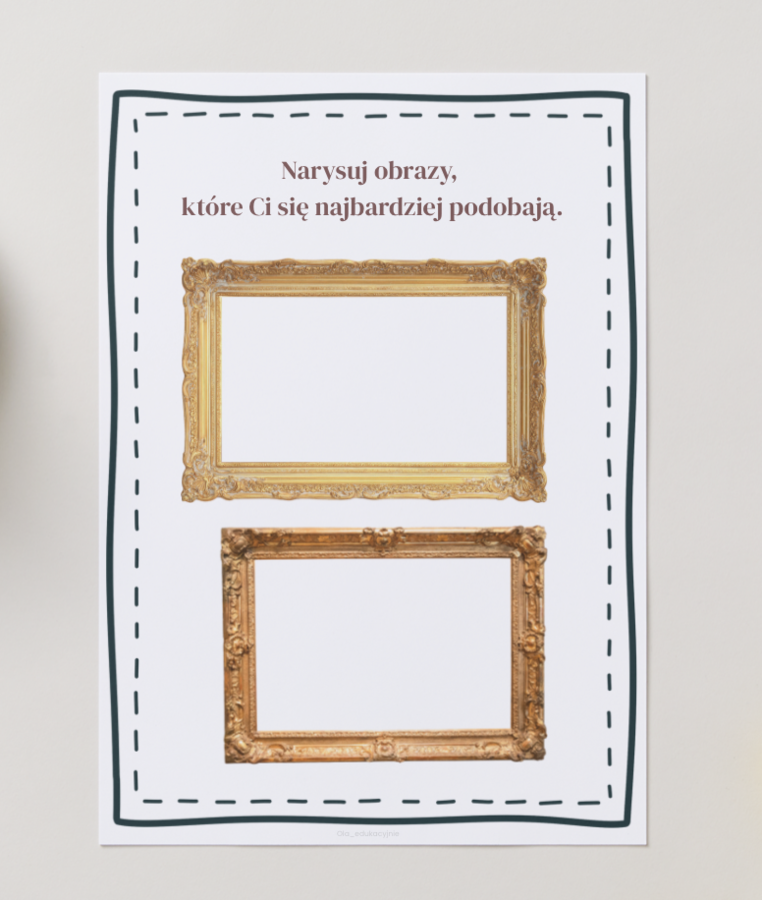 Aktywne zwiedzanie muzeum – karty pracy do Muzeum Narodowego w Warszawie