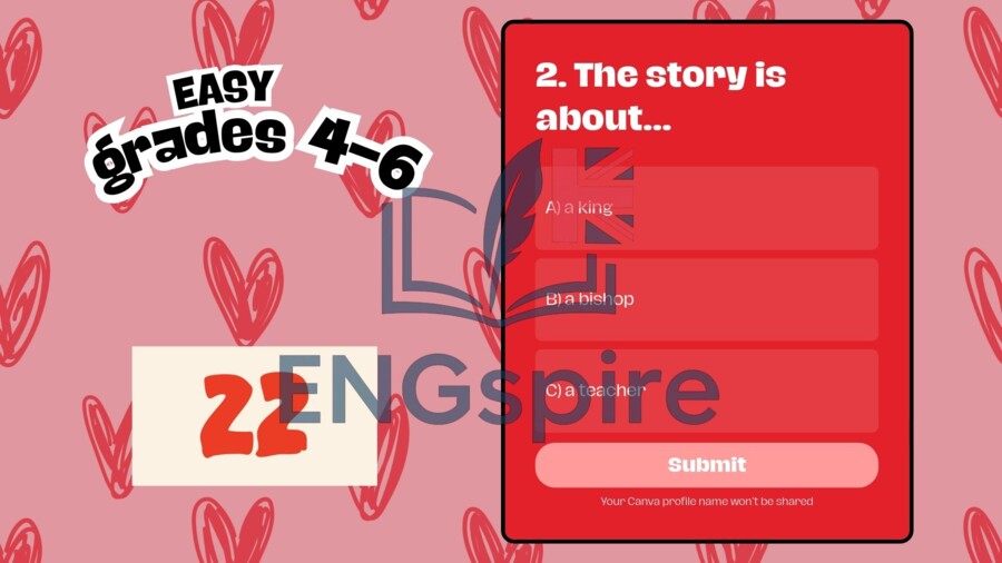 Valentine’s Day Games – gotowa lekcja pełna gier (A1–A2)