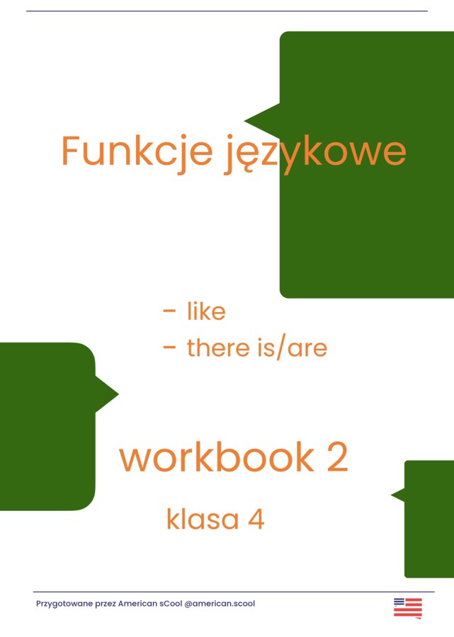 ANGIELSKI- Funkcje językowe 2, klasa 3/4/5- workbook