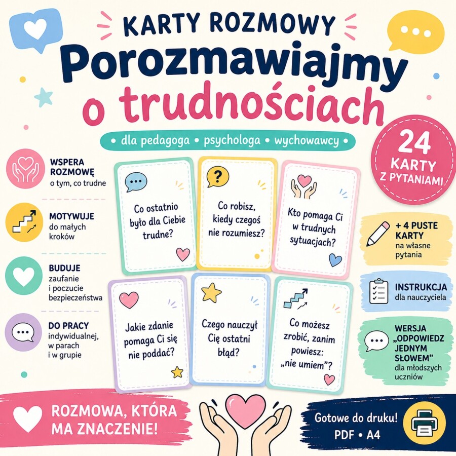 Porozmawiajmy o trudnościach