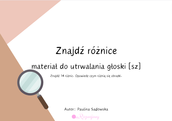 Różnice [sz]