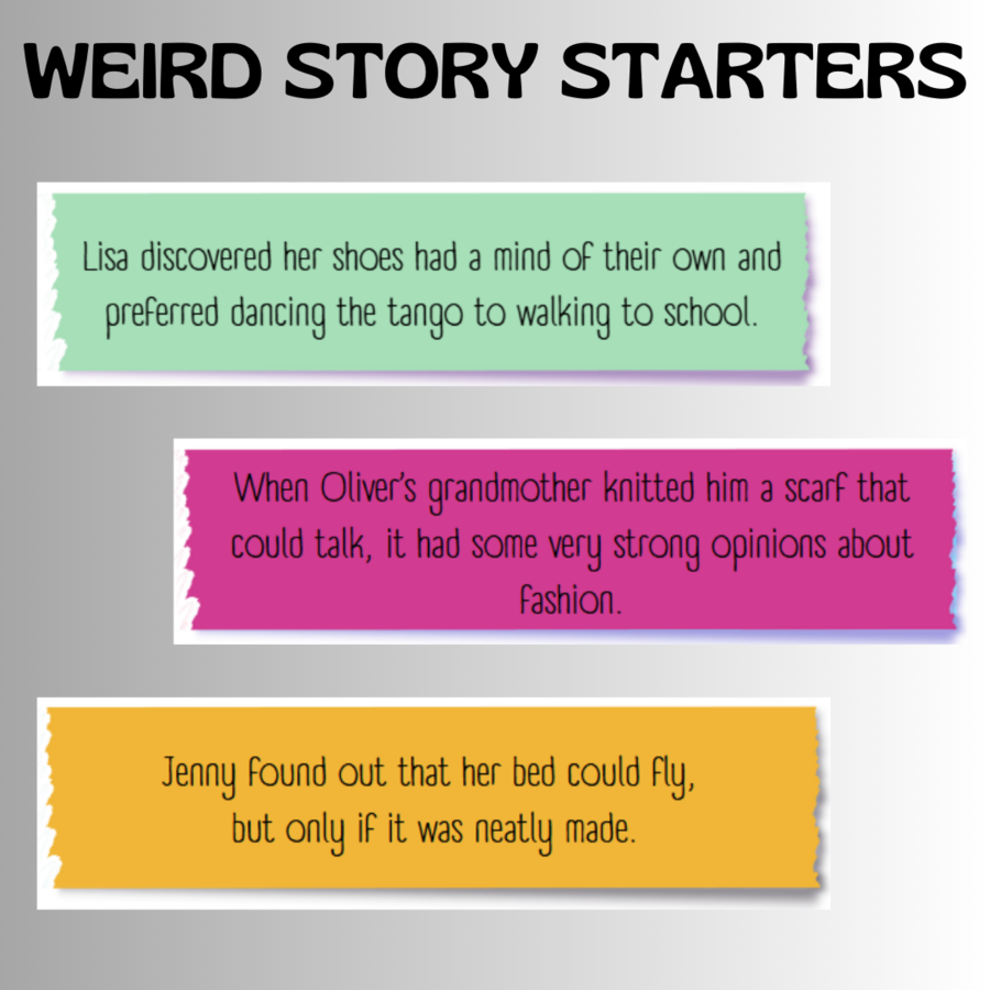 WEIRD STORY STARTERS 4