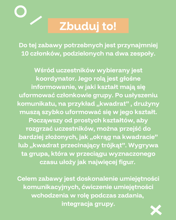 Komunikacja w grupie- ćwiczenia