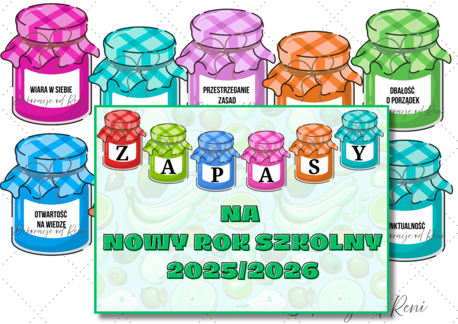 ZAPASY na nowy rok szkolny 2025/2026
