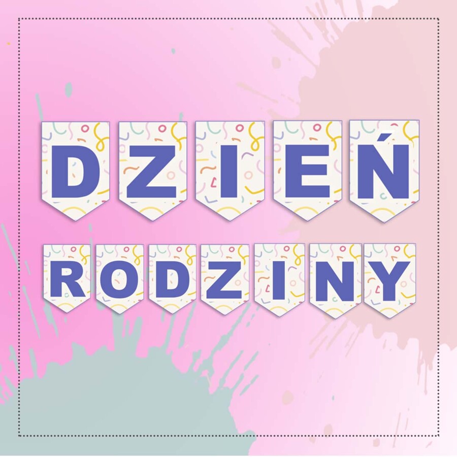 Girlanda - Dzień Rodziny