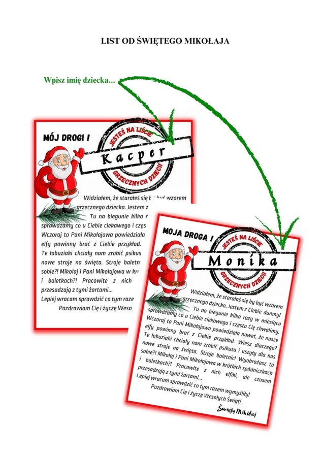 Mikołajki/ Święta