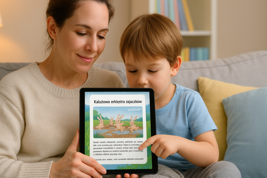 „Deszczowe opowieści” – książka ilustrowana dla dzieci