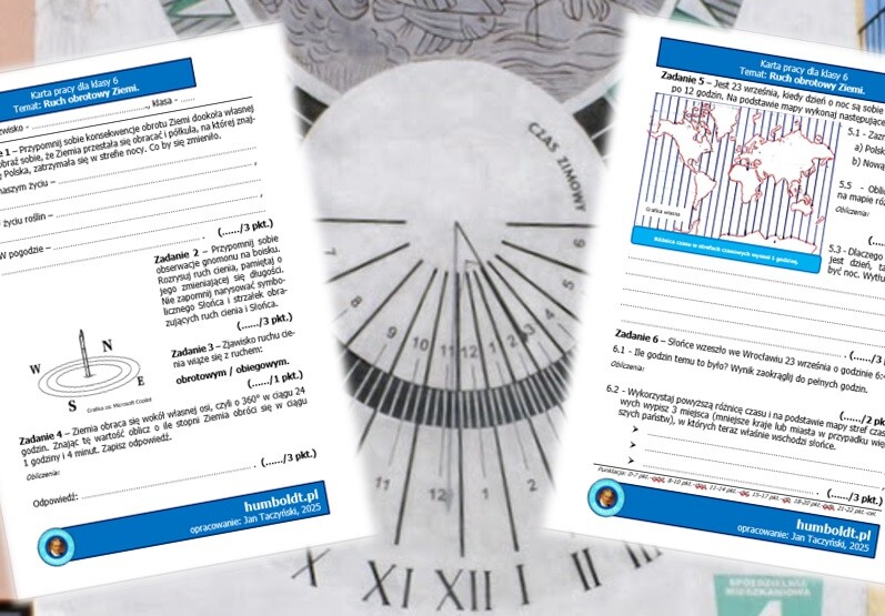 Ruch obrotowy - karta pracy