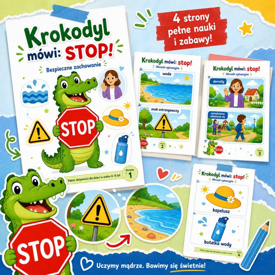 Krokodyl mówi: stop!