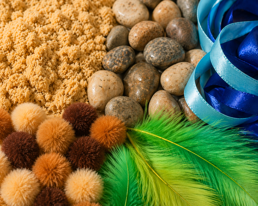 Dotknij Australii – pudełko sensoryczne