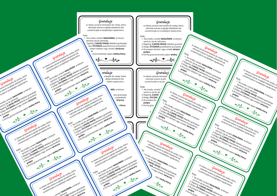 GRATULACJE - wklejka
