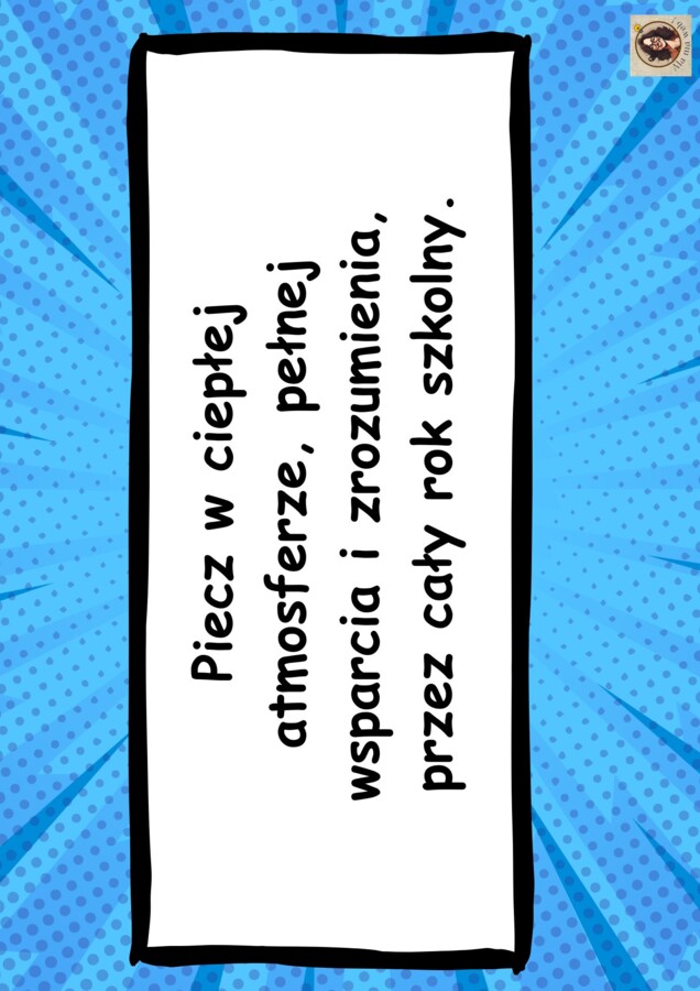 Gazetka "Przepis na nowy rok szkolny".