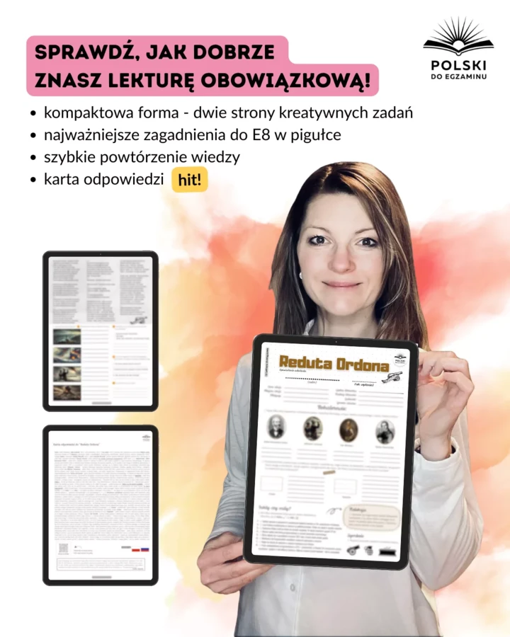 Reduta Ordona Adama Mickiewicza – Karta pracy do egzaminu ósmoklasisty