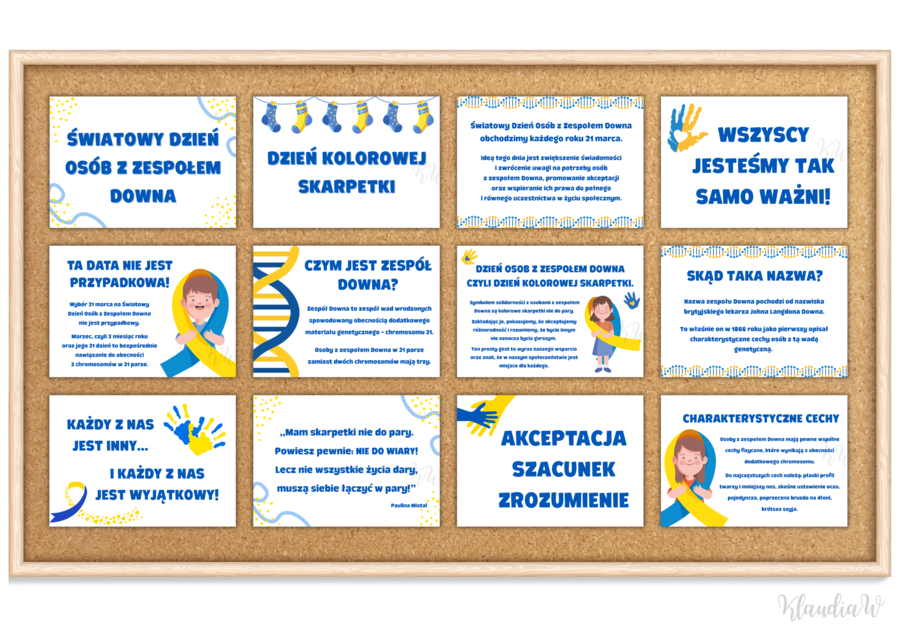 Dzień Kolorowej Skarpetki- Światowy Dzień Osób z Zespołem Downa