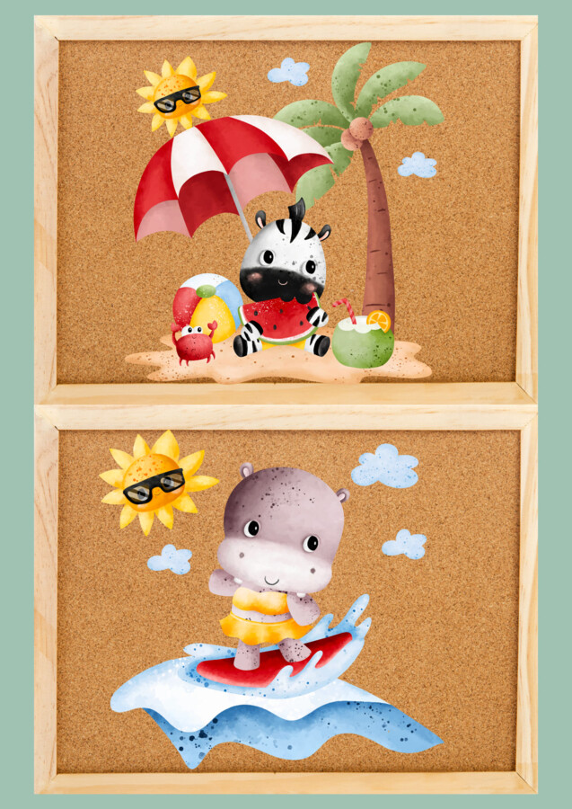 DEKORACJE GRAFIKI LATO