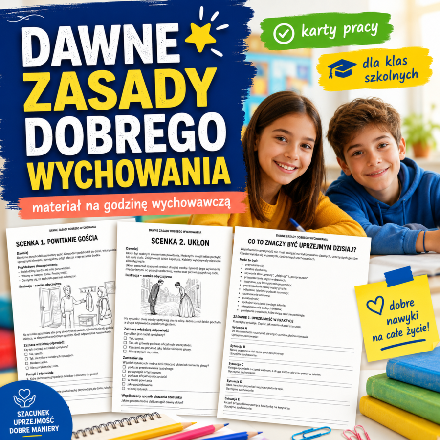 Dawne zasady dobrego wychowania