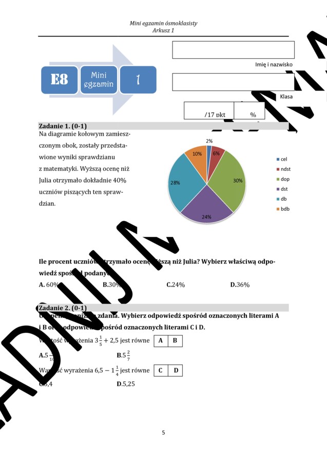 Mini Egzaminy Ósmoklasisty