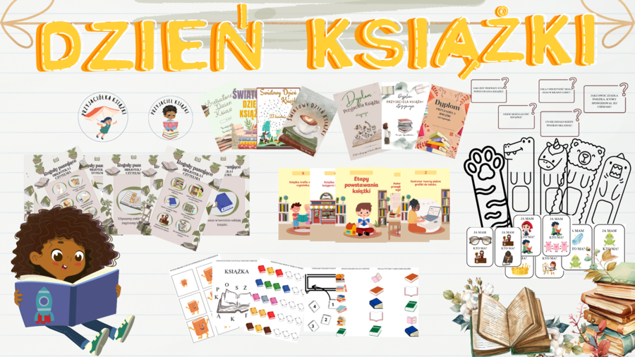 📚 Pakiet na Dzień Książki 📚 Dzień Biblioteki