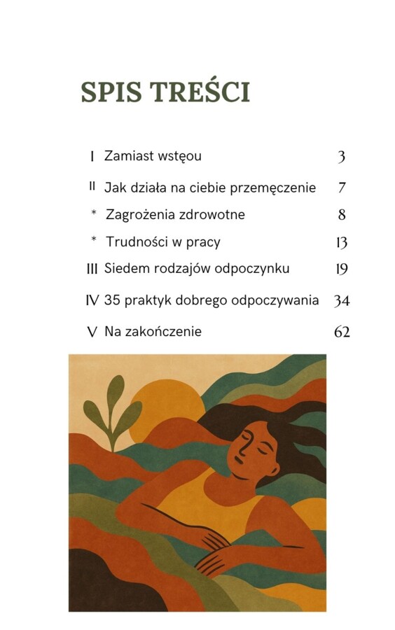 SZTUKA ODPOCZYNKU - poradnik nie tylko dla nauczycieli