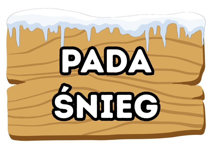 ZIMA - zestaw materiałów edukacyjnych - grafika XXL