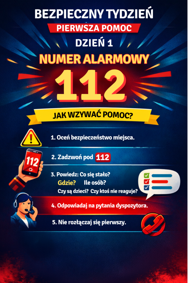 Tydzień Bezpieczeństwa - pierwsza pomoc