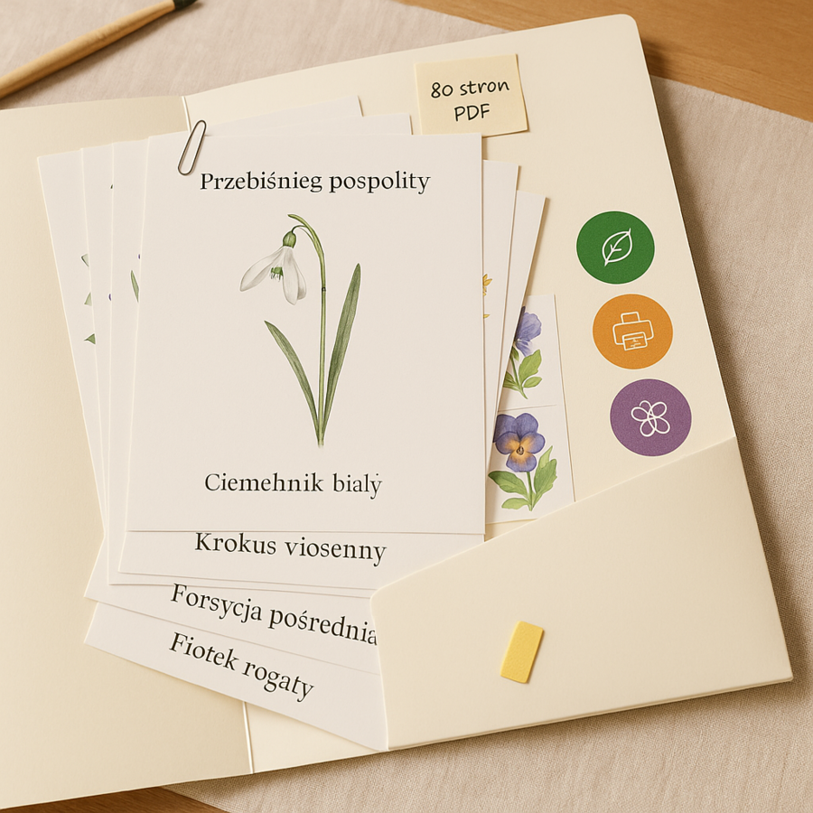 Atlas „Kwiaty marca”